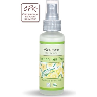 Saloos Lemon Tea Tree kvetinová pleťová voda 1000 ml