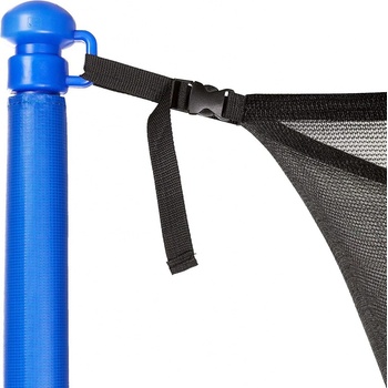 Springos na upevnenie siete trampolíny modrá