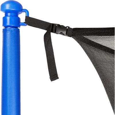 Springos na upevnenie siete trampolíny modrá