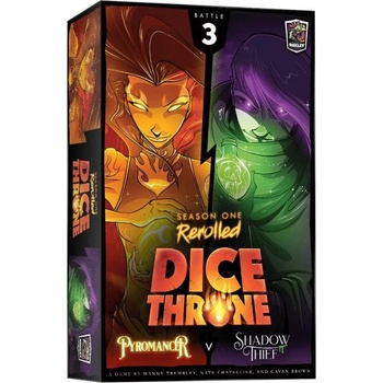 Настолна игра Dice Throne - Pyromancer vs Shadow Thief (Season 1 Rerolled) (BGBG0001473N)