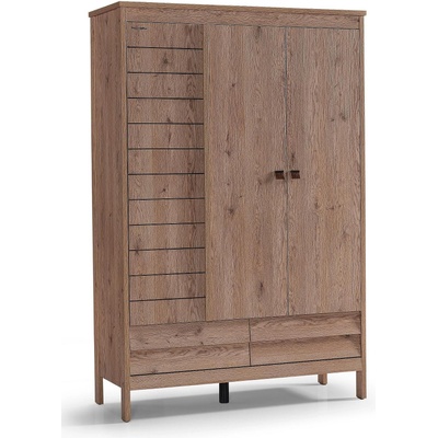 Трикрилен гардероб Petra