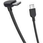 Xiaomi USB-C кабел Xiaomi 3A Braided, 10cm, 60W Power Delivery - BHR08W0GL (BHR08W0GL)