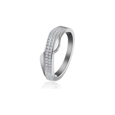 Silvero Strieborný prsteň R17201