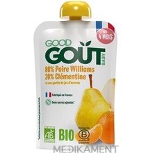 Good Gout BIO Hruška s klementínkou 120 g