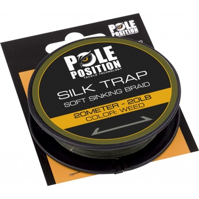 Pole Position Silk Trap Sinking Braid Weed 20lb