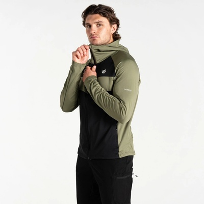 Dare2b mikina Touring II Stretch DML581 olive/black