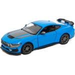 Kinsmart Метална количка Kinsmart - 2024 Ford Mustang Dark Horse, 1: 38, синя (55130)