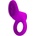 Pretty Love Вибриращ пръстен за пенис с стимулатор на клитор Pretty Love Cobra Purple