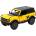 Kinsmart Метална количка Kinsmart Livery Edition - 2022 Ford Bronco, 1: 34, жълта (52125)