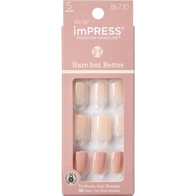 Kiss imPRESS Samolepiace nechty BBB Nail Simple Pleasure 30 ks