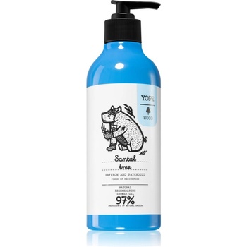 YOPE Wood Sandal Tree регенериращ душ гел 400ml