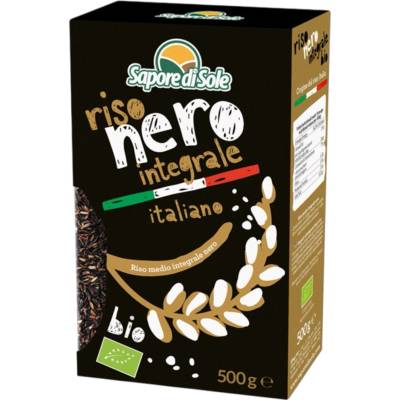 Sapore di Sole Bio černá celozrnná rýže 0,5 kg