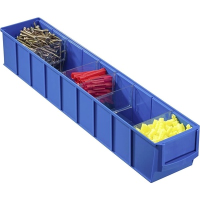 Allit 456560 skladový box 91 x 500 x 81 cm modrá 1 ks