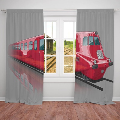 IMPAR Závěsy Slovenská strela (Rozměr : 140x250, Materiál: Blackout)
