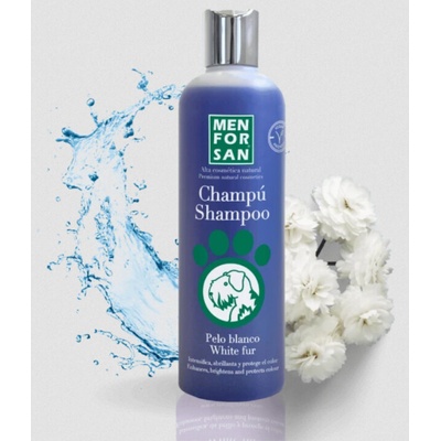 Men For San Šampón na psov Na bielu srsť 300ml