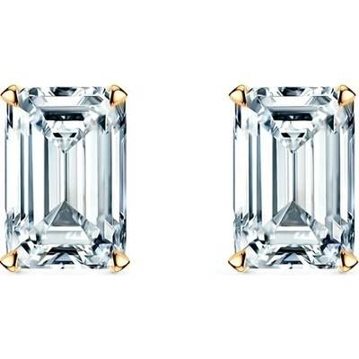 SAVICKI Náušnice Share Your Love žluté zlato laboratorní diamanty SYL-K-EM-050-LAB-Z