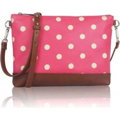 Kabelka Small crossbody Dot Mania růžová