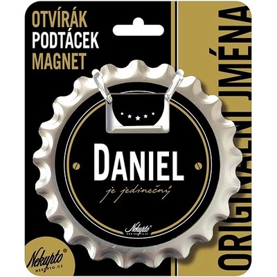 Nekupto Otvírák na pivo, podtácek se jménem - Daniel