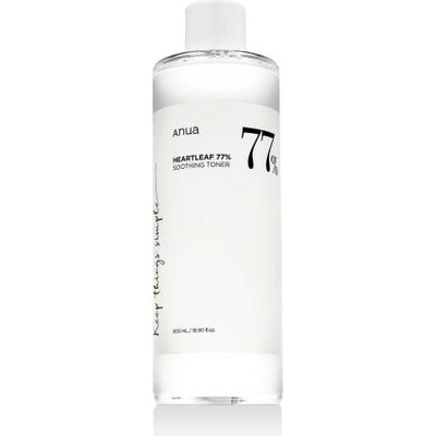 Anua Heartleaf Soothing Toner успокояващ тоник за лице 500 ml унисекс