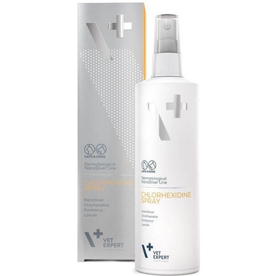 VetExpert Chlorhexidine Spray 100 мл за кожни проблеми от бактериален произход