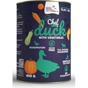 Syta Micha Adult Chef Duck with vegetables 400 g