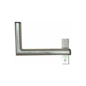 Fisher Price Wall-mounted antenna holder for window with strap, right mounting, galvanized zinc, length 25cm, diameter 3.2cm