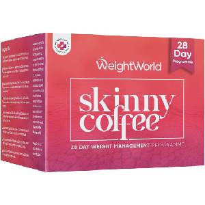 WeightWorld Skinny Coffee 28-дневна програма за отслабване, 28 сашета, Weight World (127315 WW)