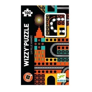 DJECO - Пъзел Wizzy - Анимираният град - Kinoptik (DJ07032)