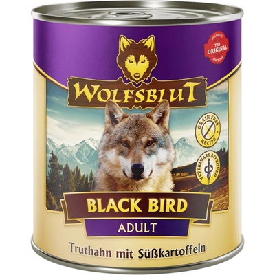 Wolfsblut Black Bird Adult krůtí s batáty 800 g