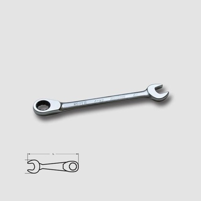 Honiton klíč ráčnový očkoplochý Honidriver 18mm 11/16", E22 H3118