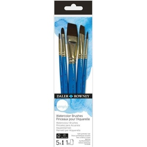 Daler-Rowney Simply Комплект четки 5 бр (216610500)