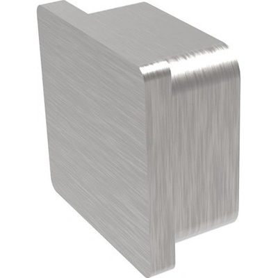 Hahn Steel Plochá záslepka na profil 40 x 40 x 2,0 mm, broušená, AISI 304