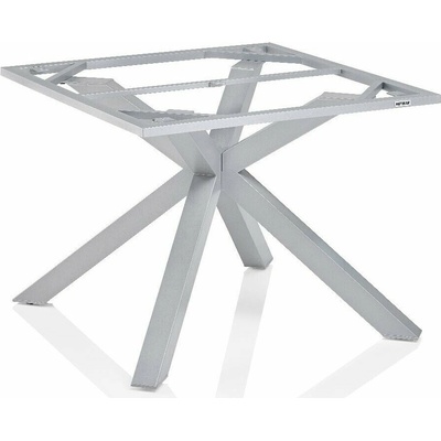 Kettler X-LEG 95x95 cm strieborná