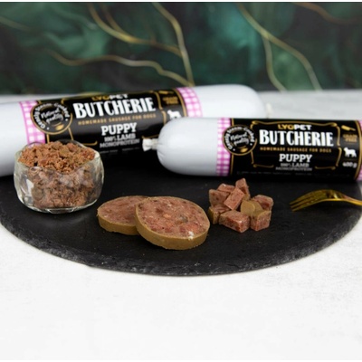 Lyopet Butcherie Puppy Lamb sausage 400 g