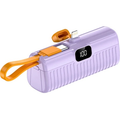 SES Mini 5000 mAh fialova 16124