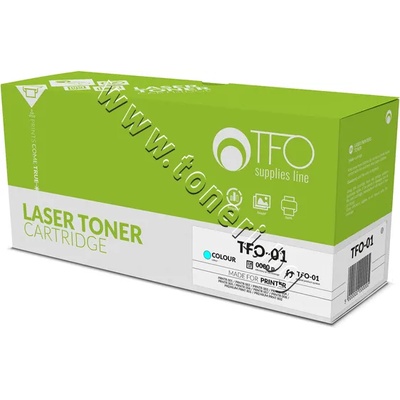 Compatible TF1 Тонер CF541X HP 203X за M254/M280/M281, Cyan (2.5K), p/n TFH203XC - Съвместим с HP консуматив - тонер касета (TFH203XC)