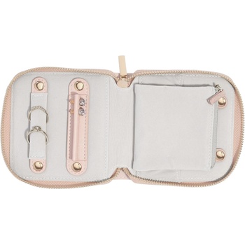 Stackers Пътна кутия за бижута с място за пръстени Stackers малка розова (75759)