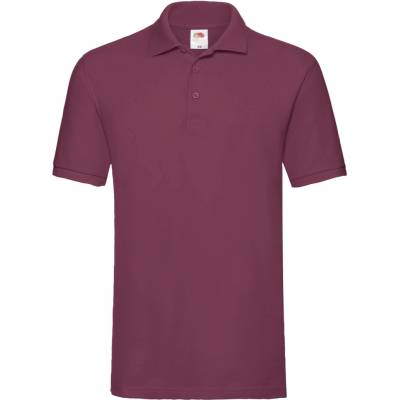Fruit of the Loom pánská polokošile 63 218 0 Burgundy