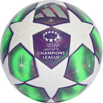 Adidas Womens UEFA Champions League Mini Football 2025 2026 - White/Yellow