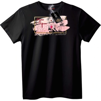 NOONEBRAND Тениска Мама Мина Арт - L, Black