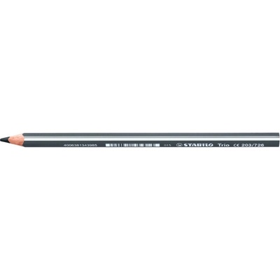 Stabilo Trio 203/726 sivá
