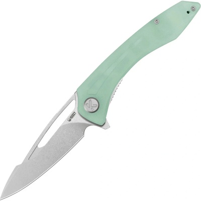 Merced - Beadblast 14C28N with Jade G10 handle