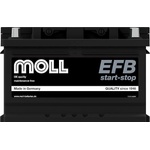 MOLL EFB 78Ah 740A right+ (287766)