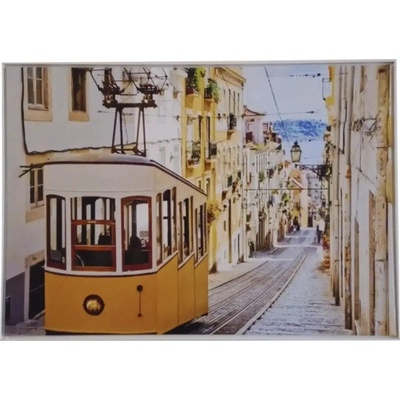 Obraz v rámu SHADOW 59x84 cm Tramvaj