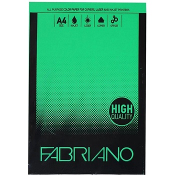 Fabriano Копирен картон, A4, 160 g/m2, зелен, 50 листа (1535160004)