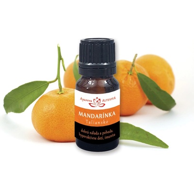 Altevita 100% esenciálny olej Mandarin mandarinka 10 ml