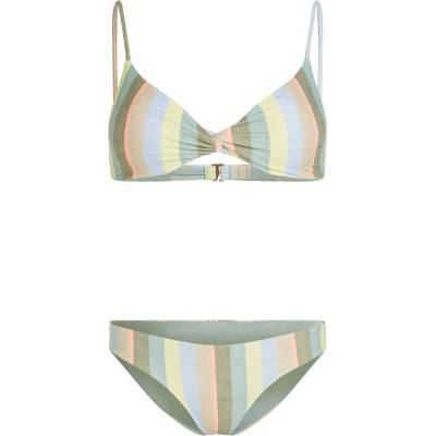 O'Neill Дамски комплект бикини O'Neill Women's Malibu Matira Bikini Set Bikini - Multi Must Haves Stripe - размер 36 (EU) (150-6550-0212)