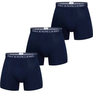 Ralph Lauren Боксерки Polo Ralph Lauren Mens 3-Pack Boxer Briefs - Cruise Navy