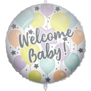 Procos Балон от фолио - Welcome Baby 46 cm