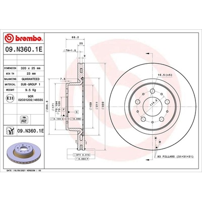 BREMBO Souprava brzd - EV KIT KT 08 001